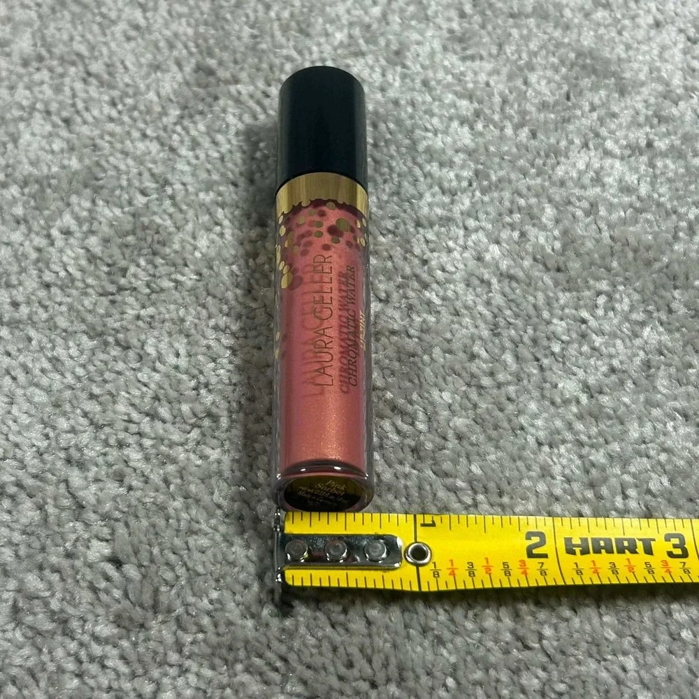 Laura Geller Chromatic Water Lip Tint Pink‎ Sorbet 0.13oz Shimmer Gloss Women
